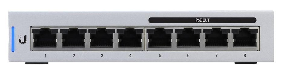 Ubiquiti 8x RJ-45, 4x IEEE 802.3af PoE, 16 Gbps