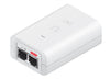 Ubiquiti 100-240AC, 50/60Hz, 30W, 80+%, 65 kHz, Pins 4, 5 (+) and Pins 7, 8 (-)