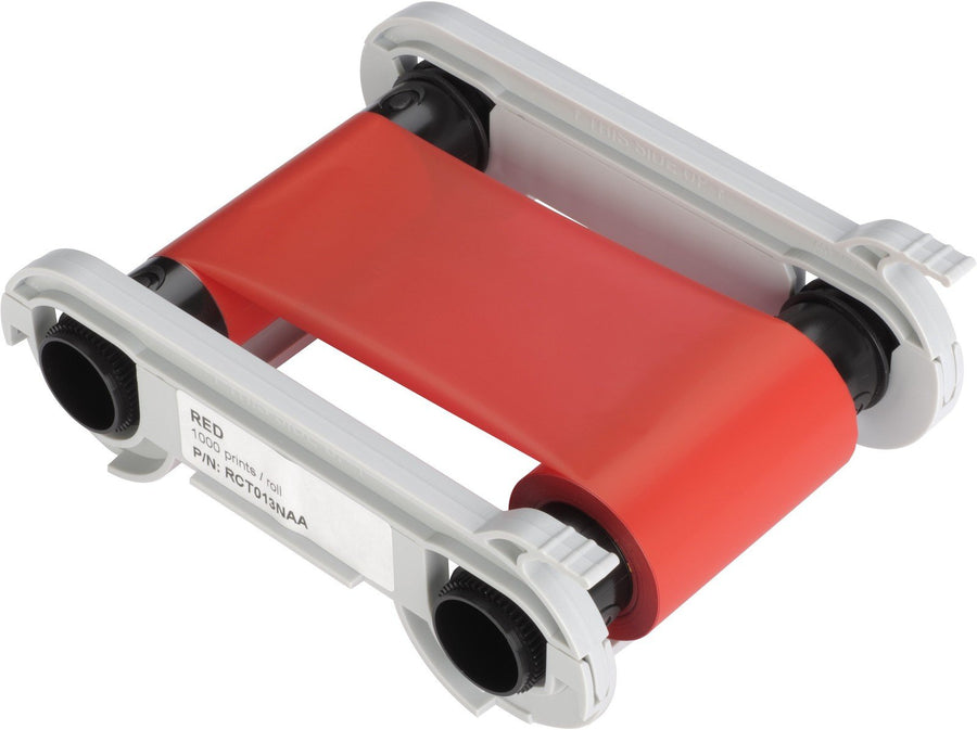 Evolis Colour ribbon, monochrome, red. RCT013NAA - Pos-Hardware Ltd